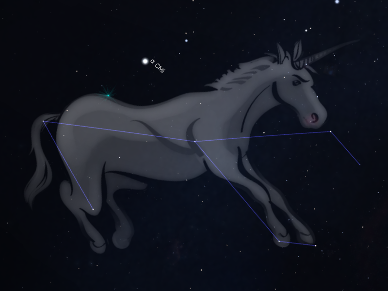 Gwiazdozbiór Jednorożec