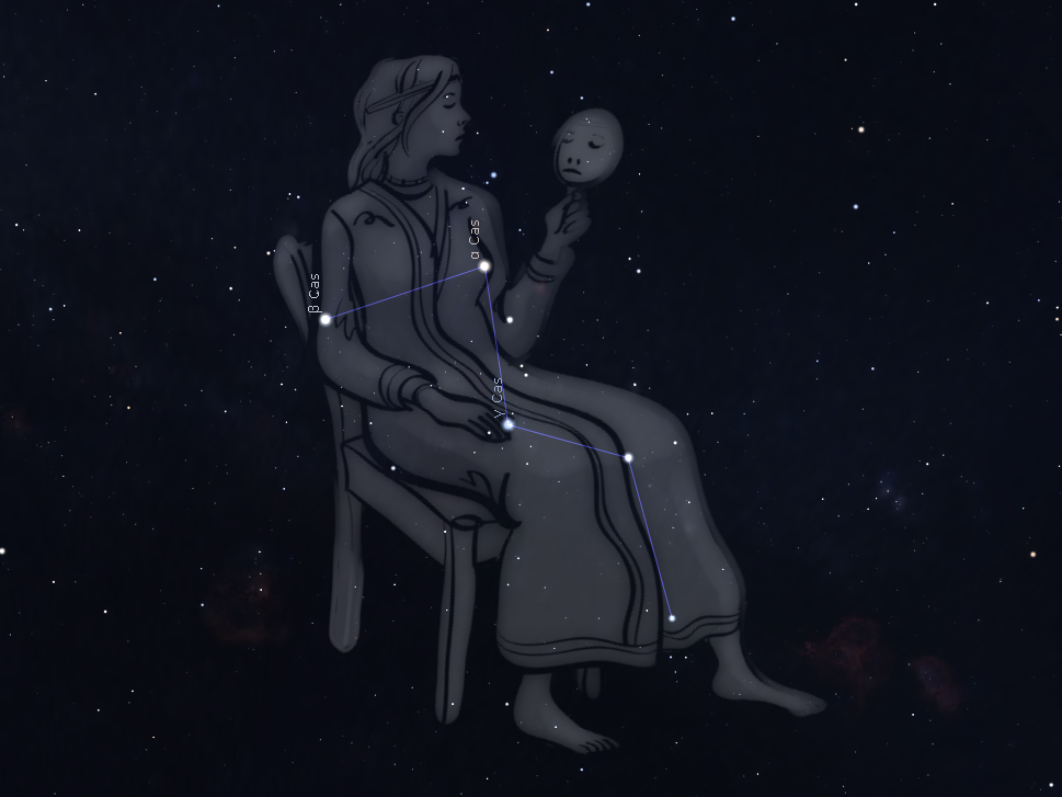 Gwiazdozbiór Kasjopei