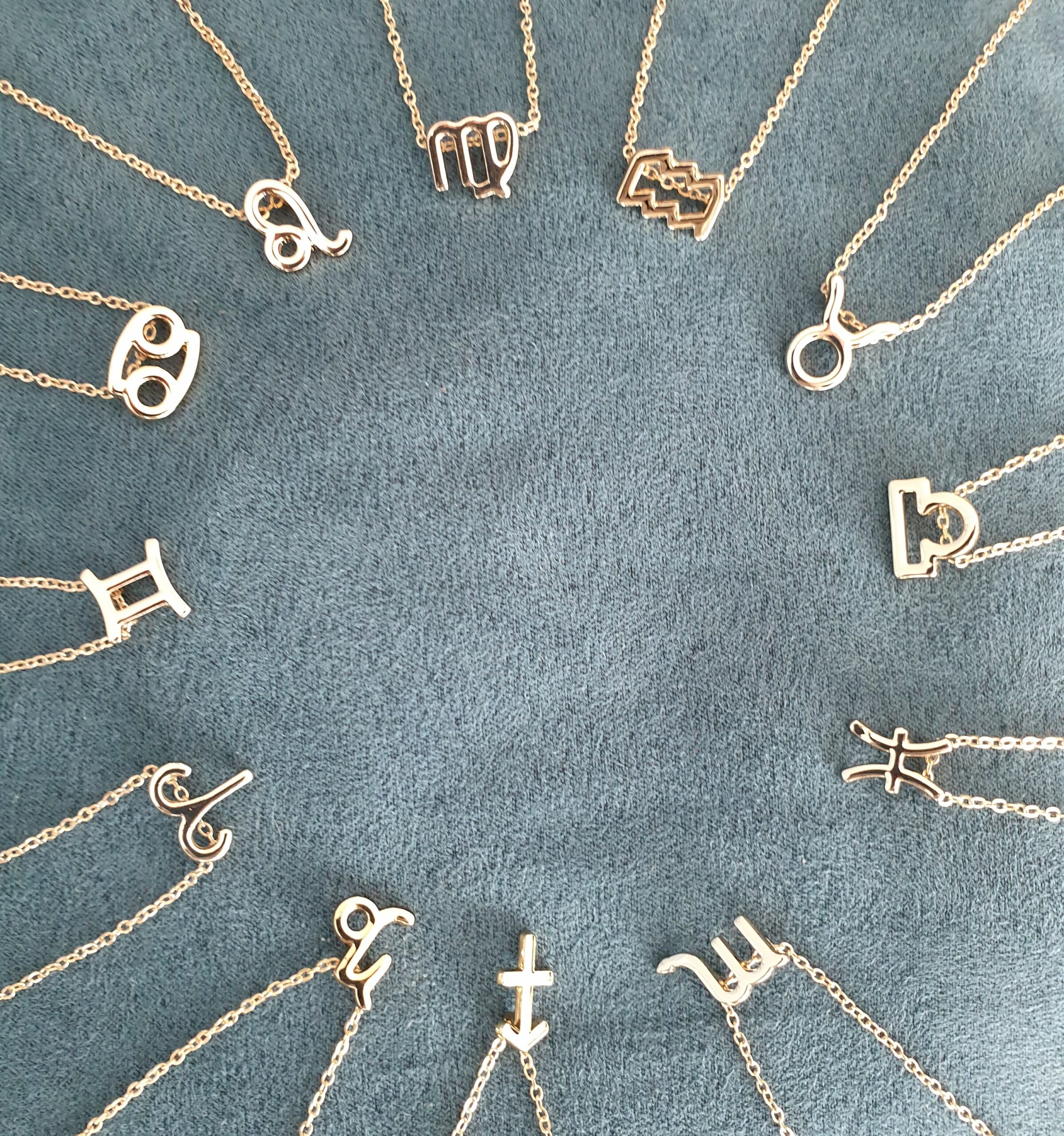 Naszyjniki ze znakiem gwiazdy złote