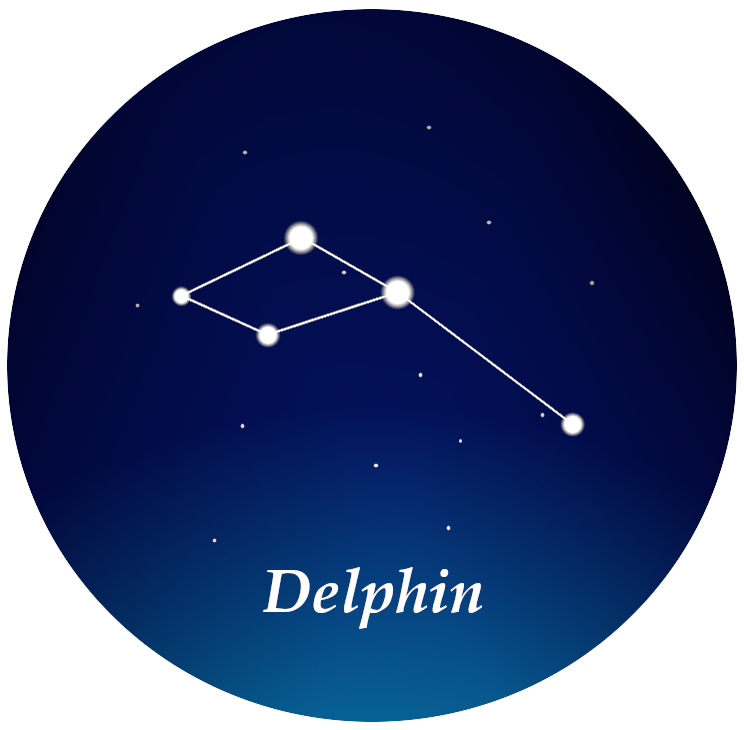 Gwiazdozbiór Delfin