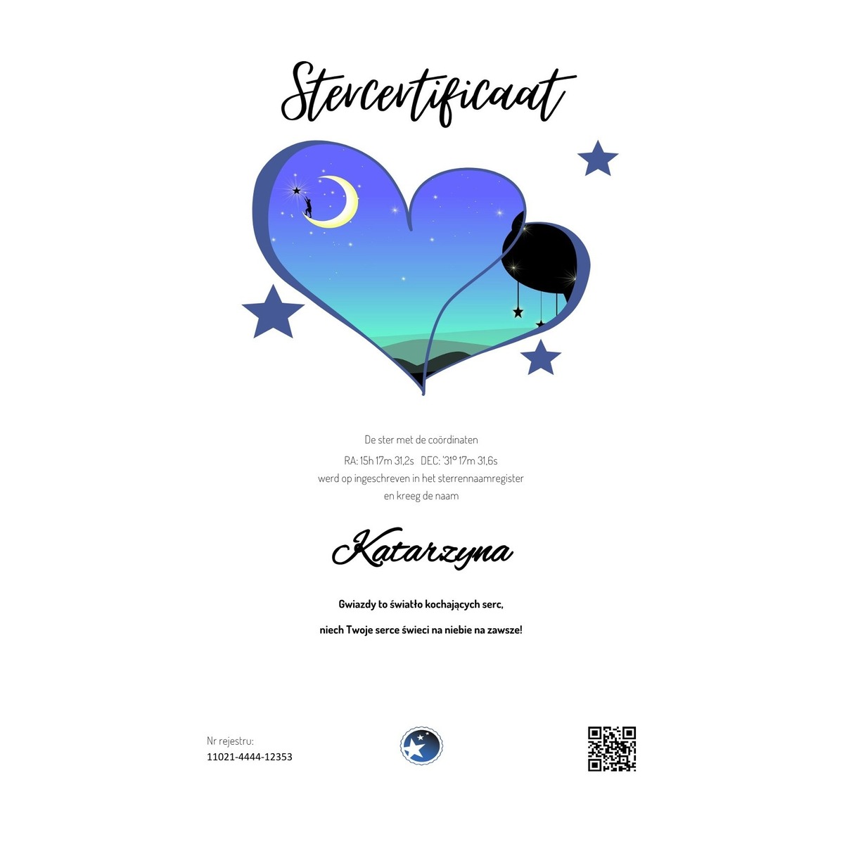 Certyfikatowe serca