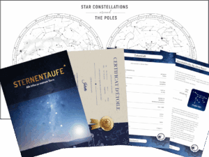 Przykład chrztu gwiazdy Dokumenty z serwisu kup-gwiazde24.pl